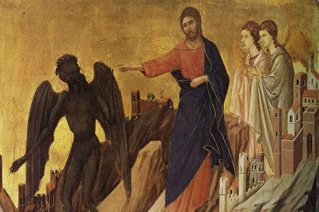 Jésus au désert