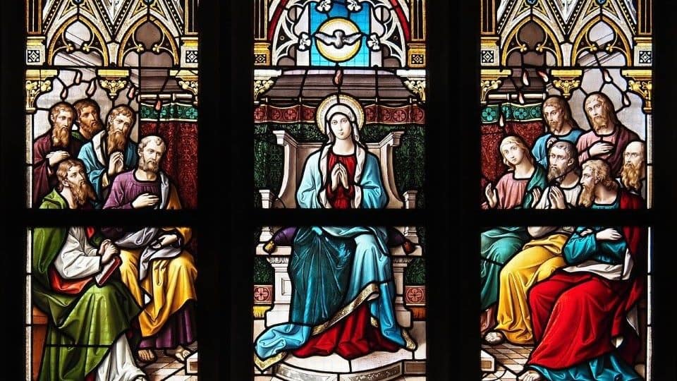Marie et les Apôtres